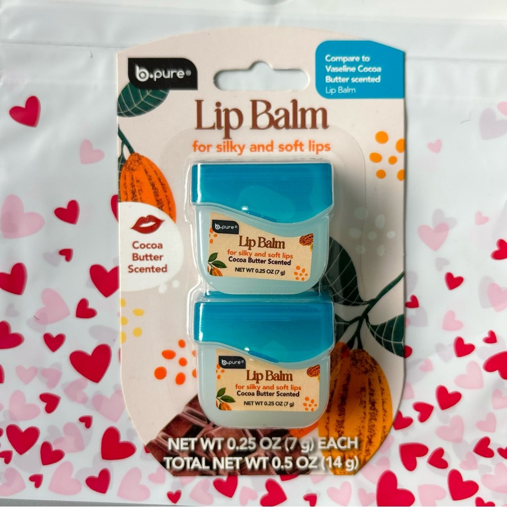 BPure Mini Jars “Cocoa Butter” Lip Balms